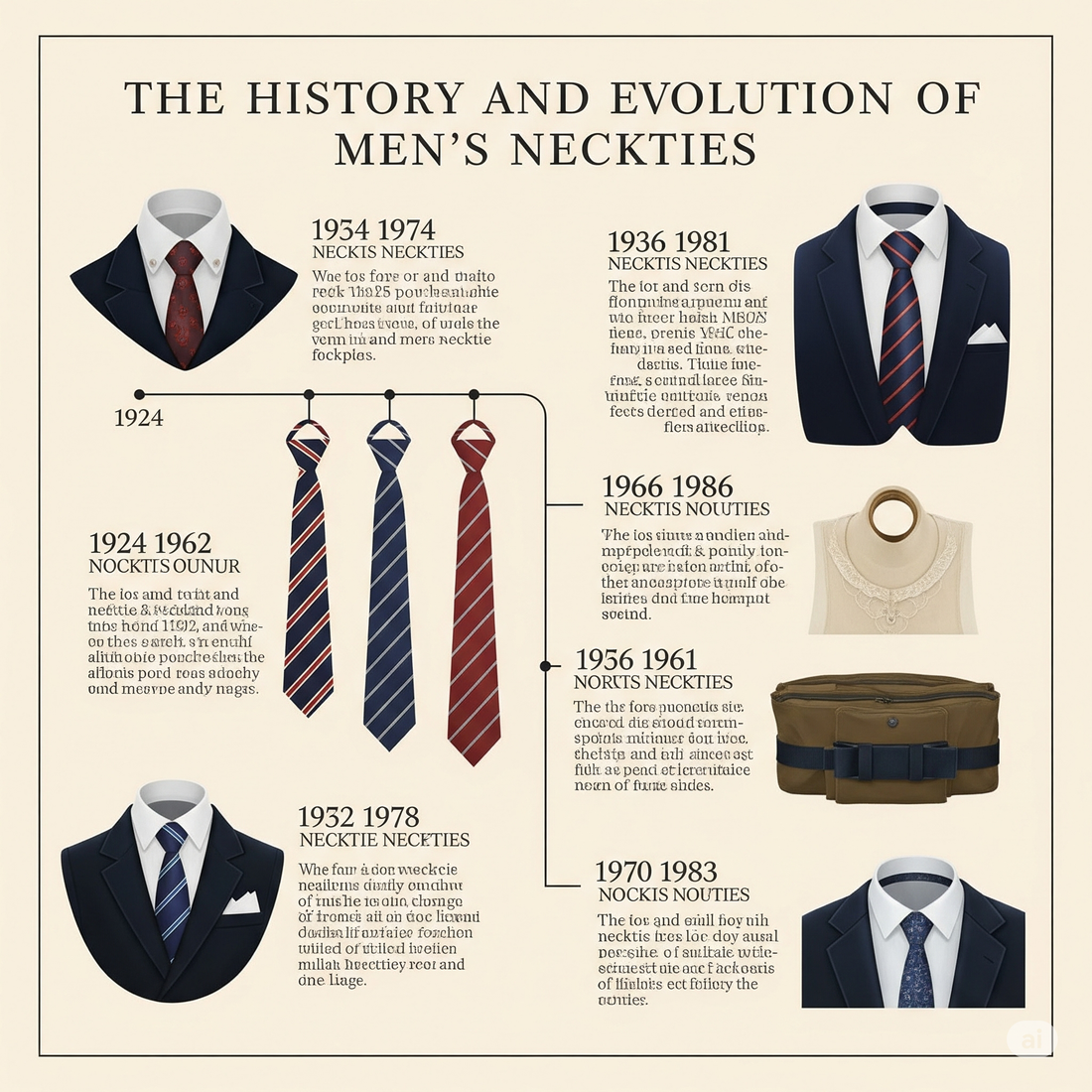 The History and Evolution of Men’s Neckties