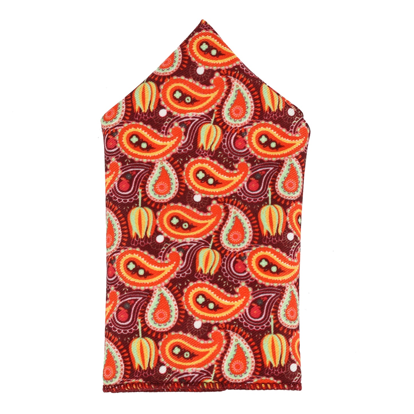 International Mehroon Luxury Italian Silk Necktie Set With Pocket Square Silver Tie pin, Cufflinks & Brooch