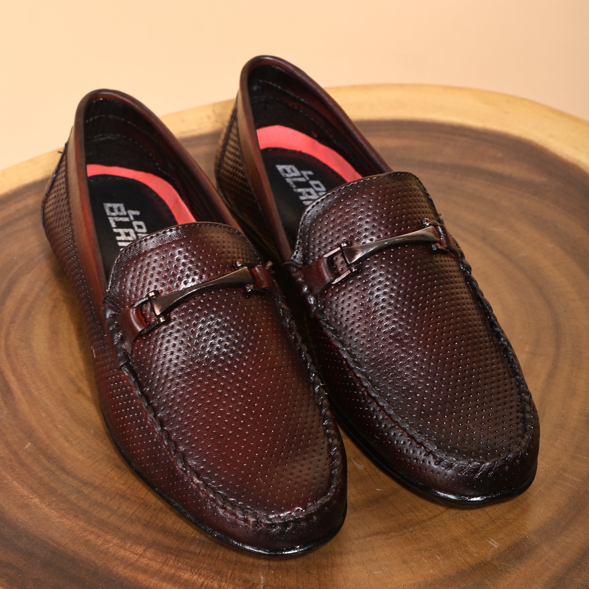 Louis Blanc Handmade Premium Italian Leather Loafers LB15(A)