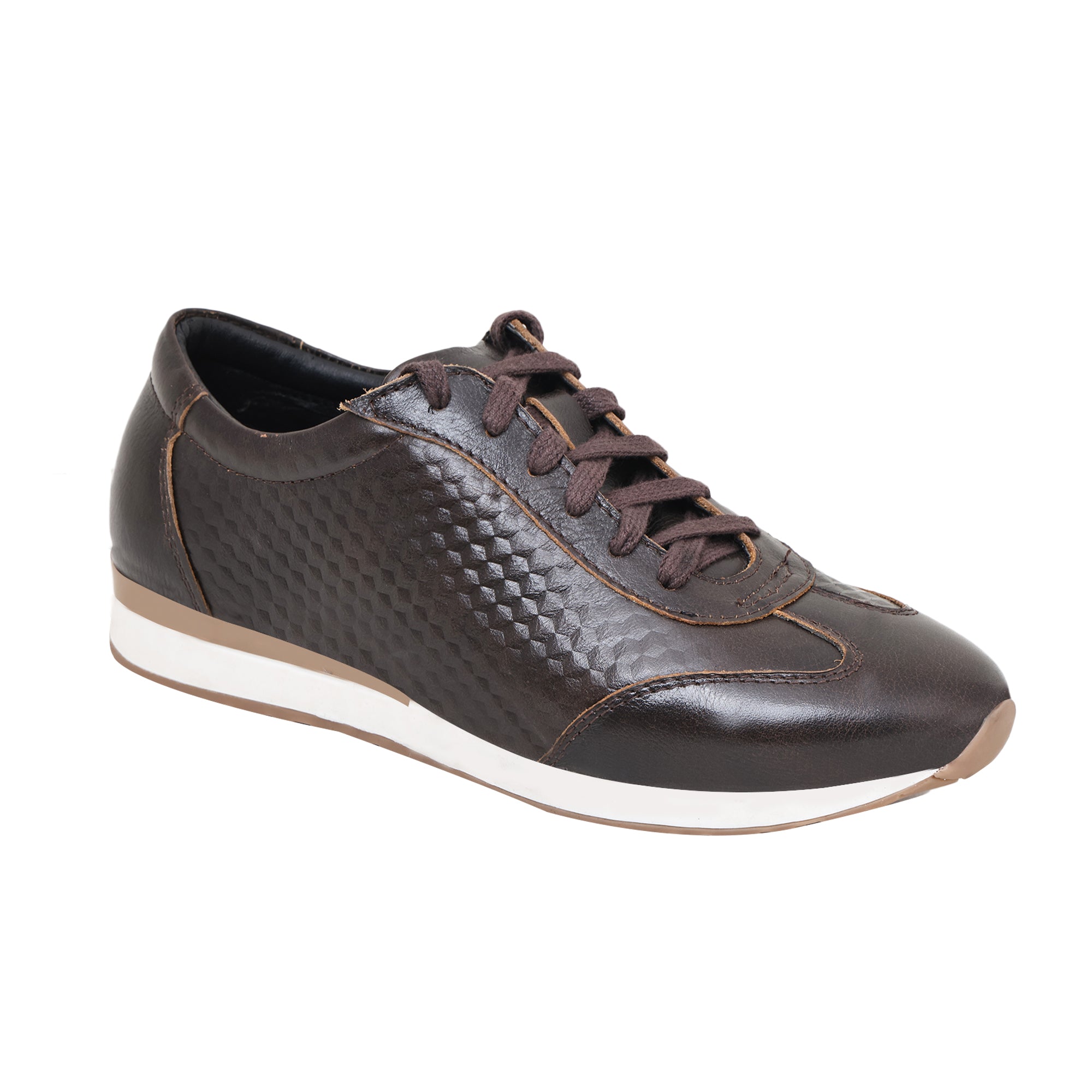 Louis Blanc Crust Leather Sport Shoes For Men’s LB06(E)