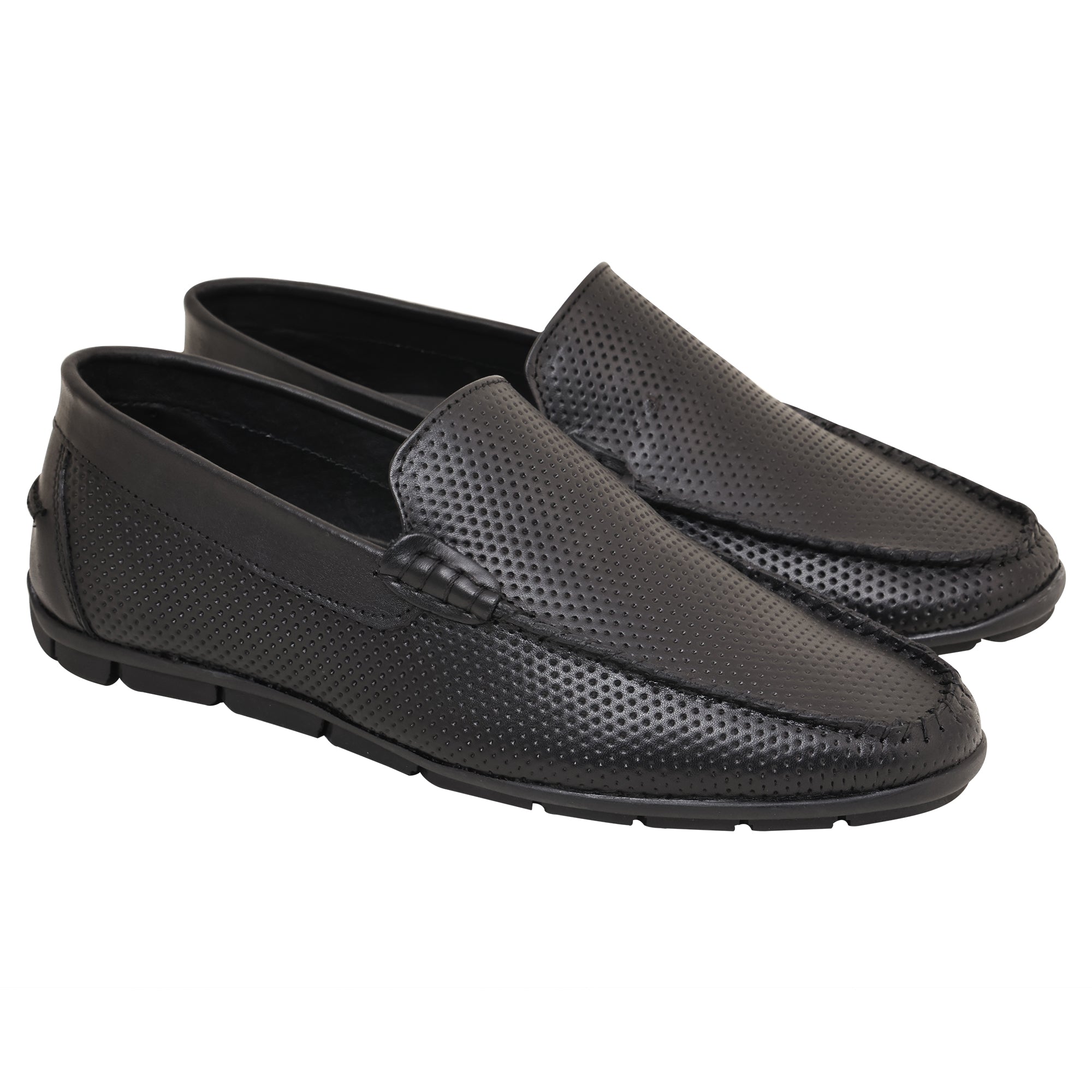 Louis Blanc Crust Leather Wrinkle Free Loafers For Men’s (LB16)