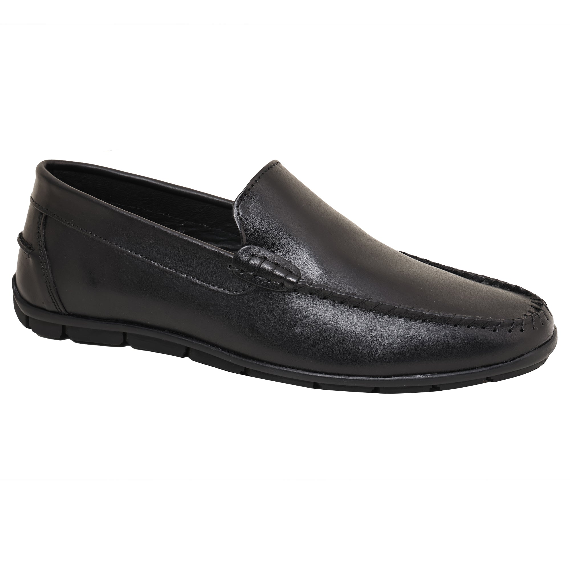Louis Blanc Plain Crust Leather Wrinkle Free Loafers for men’s (LB 11)