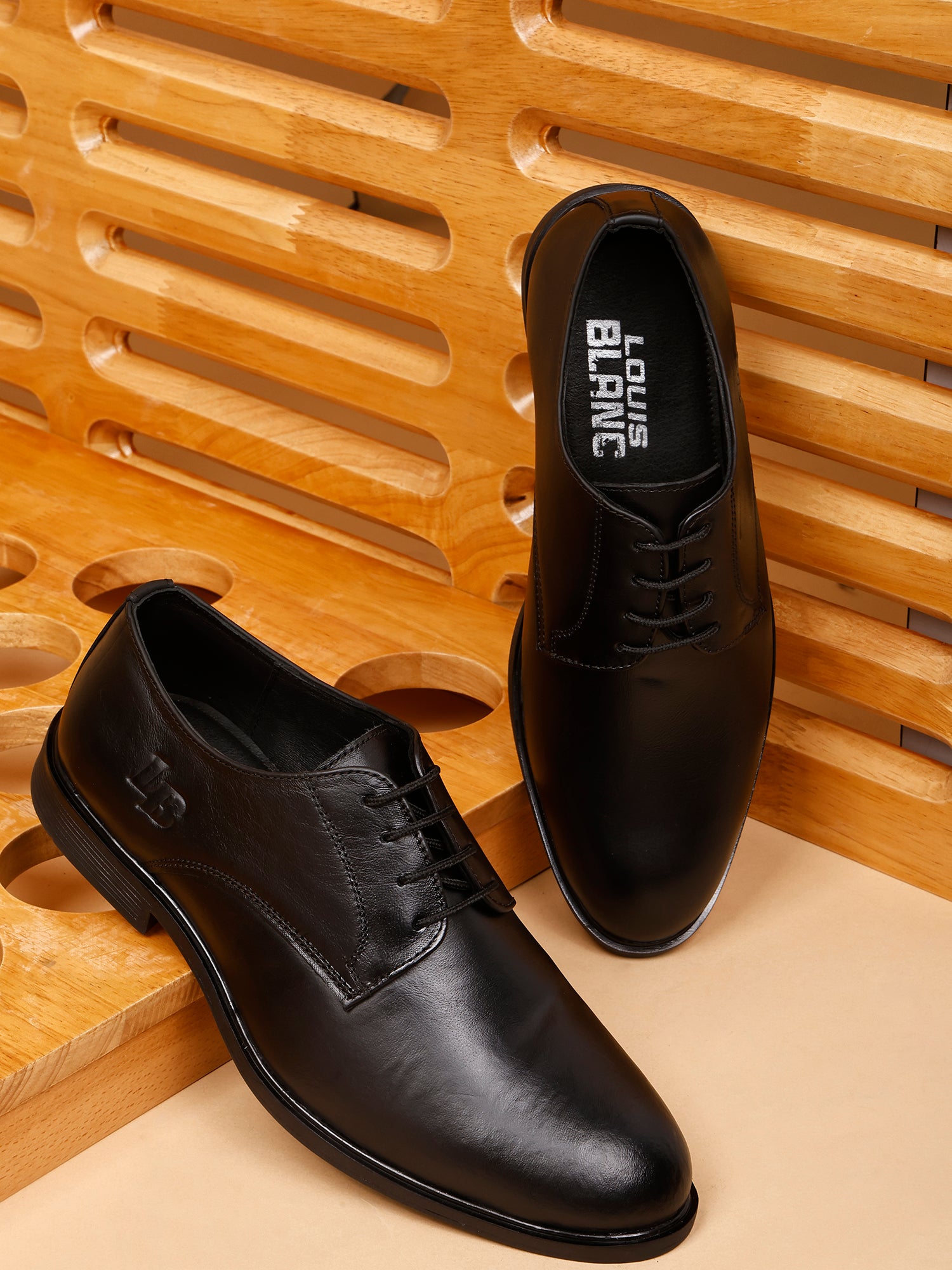 Italian Leather U Shape Shoes for Men (LB 63(A))